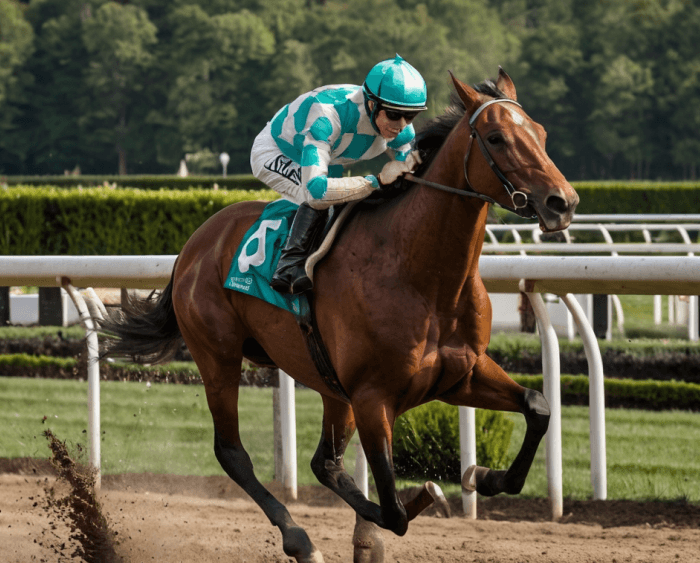 Vainqueur du tournoi hippique — Sergueï Smirnova